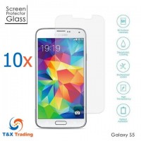      Samsung Galaxy S5 (10Pcs) Tempered Glass Screen Protector
